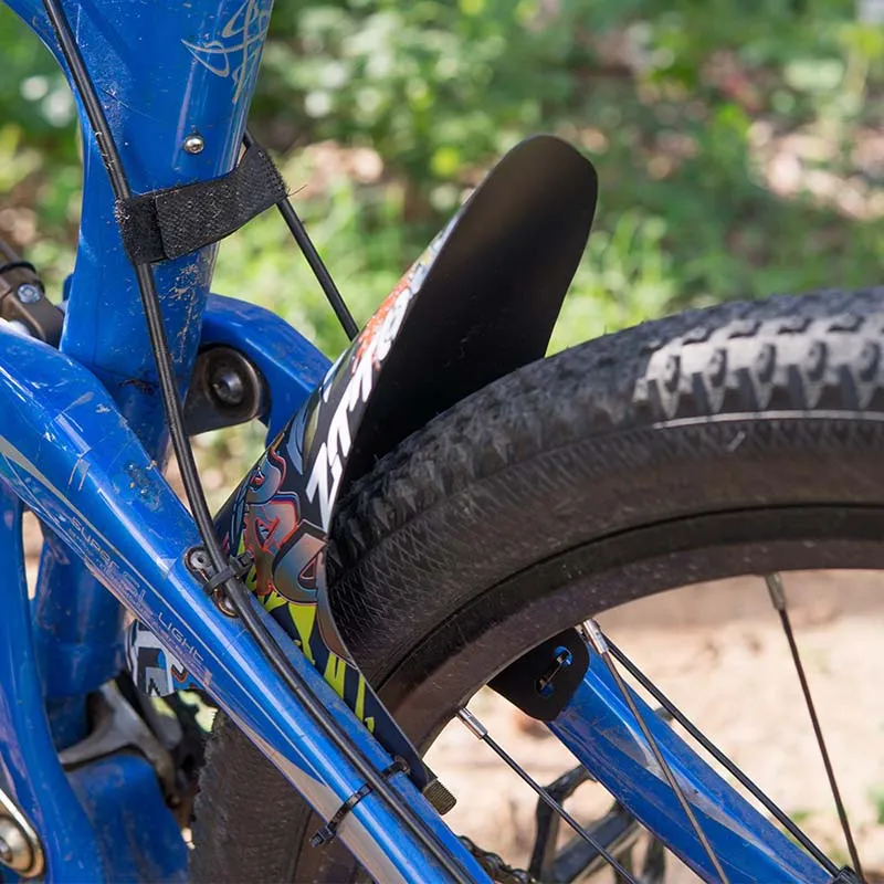 Parafango MTB In Fibra Di Carbonio 2 Pezzi – Anteriore E Posteriore Universale Per Ruote 24-29 Pollici, Larghezza Pneumatici 50-70 Mm