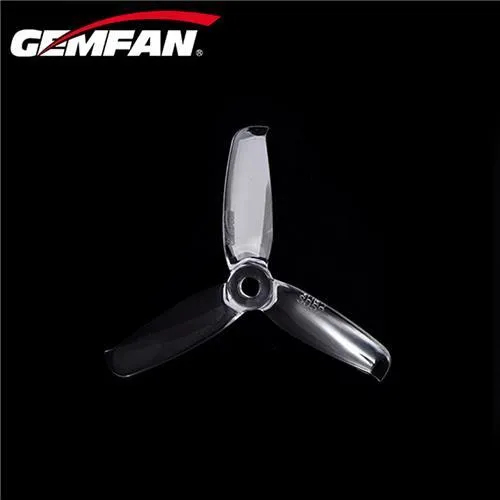 Gemfan 3052 Flash 3 x 5.2 3-blade Propeller 5.0 мм Монтажное отверстие CW CCW для гоночного квакоплера - прозрачный