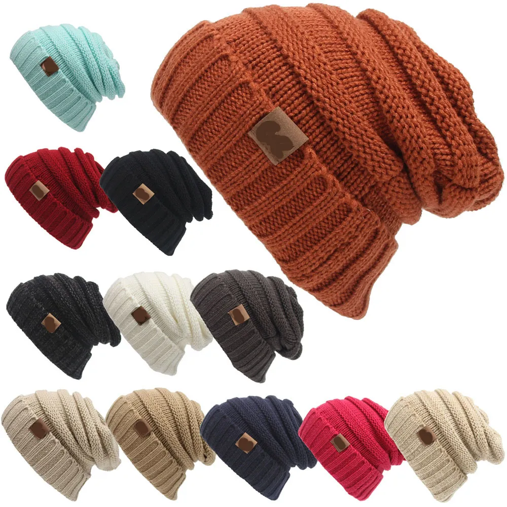 Marca invernale femmina palla cappello pom pomtino inverno cappello per donne cappelli a maglia berretti a maglia berretto da donna fitto teschio da donna fagiolo