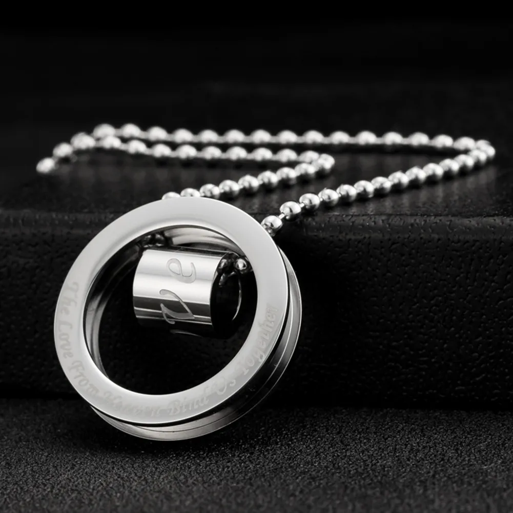 10 pièces longue chaîne bijoux lien pour pendentif faisant artisanat hommes collier accessoires de mode ronde perlée bricolage boule en acier inoxydable