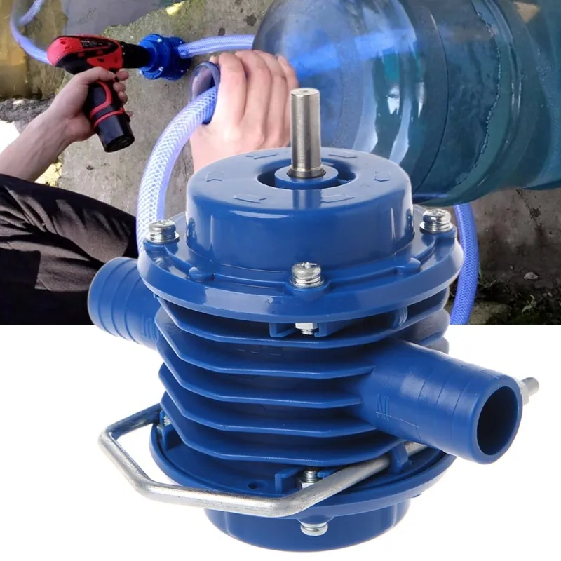 Elektrische Bohrer Pumpe Tragbare Mini Hand selbstansaugende