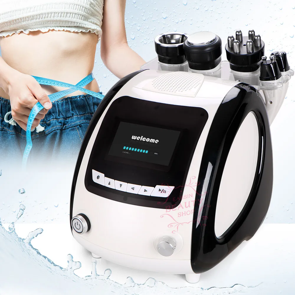 Best Price UU551 40K Cavitation Unoisetion Vacuum Therapy 3D RF Slimming Weight Loss Cellulite Removal Beauty Machine