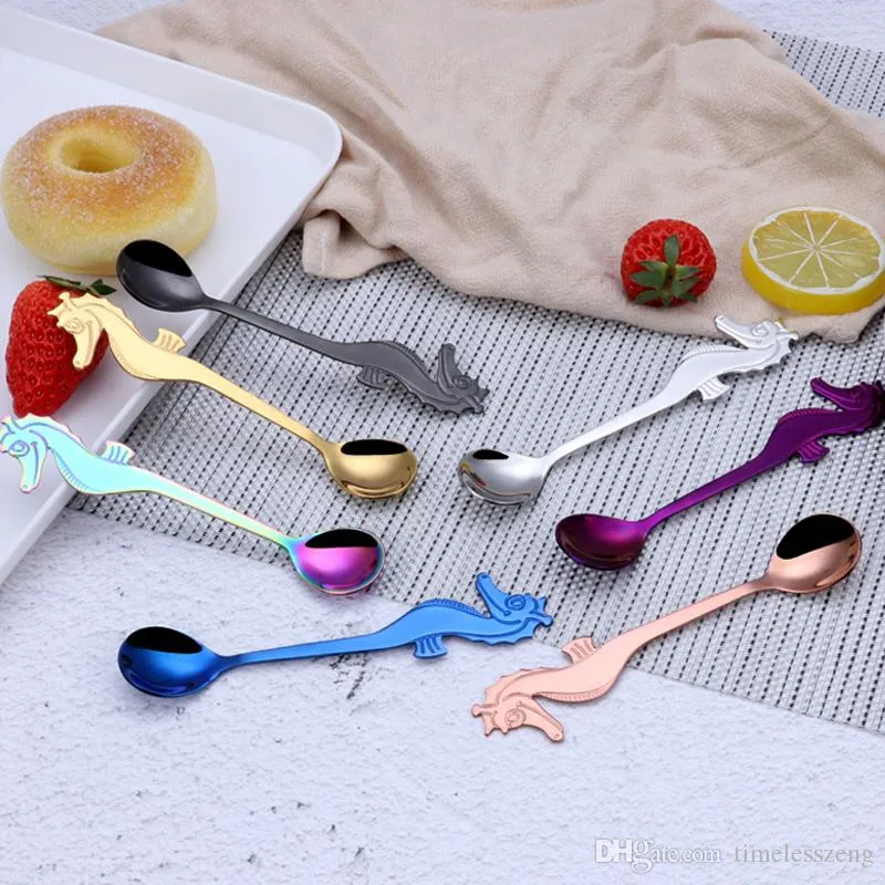 2 Pcs Naturel Cuillere A Cafe En Bois Longue Manche Cuillere A Melange[H1036] - Maison