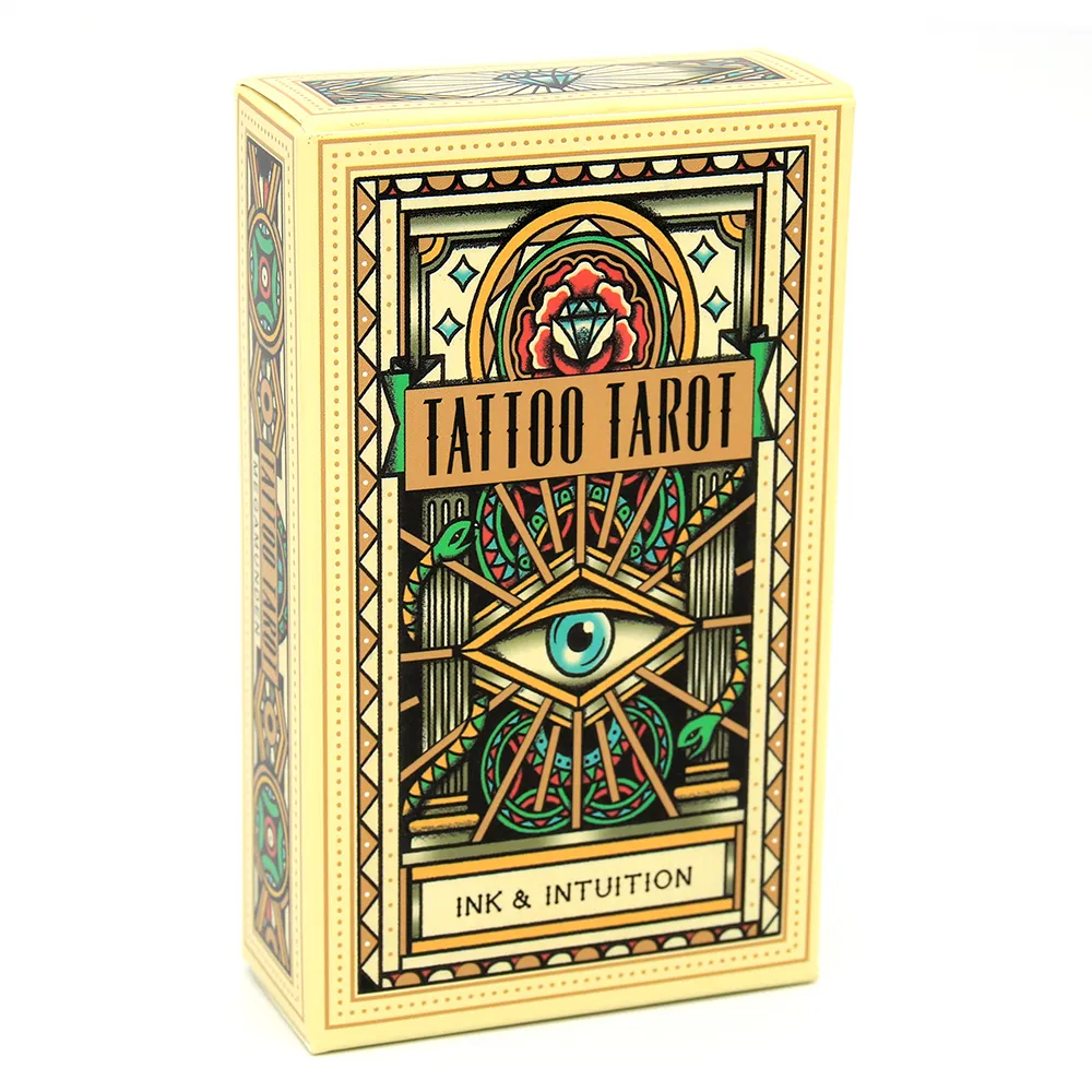 Wholesale Tattoo Tarot Cards Full English Board Game Tarot Card
