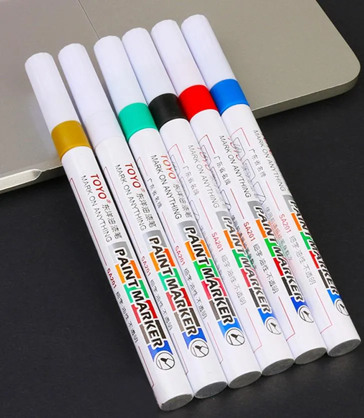 Wholesale Paint Pen For Rock Painting Wood Glass Metal Ceramic Works On  Almost All Surfaces Medium Tip Oil Paint Marker Pens Water Resistant From  Jessie06, $0.74