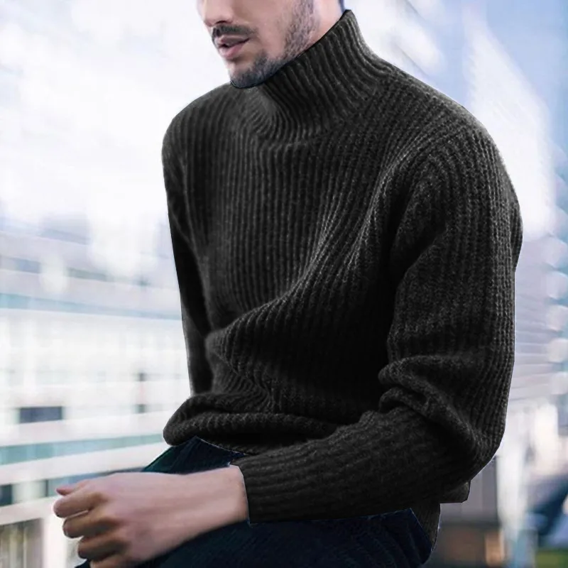Winter high neck sweater hot sale
