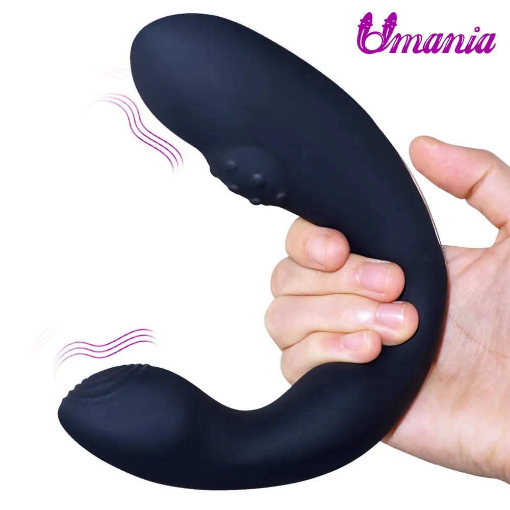 Male Prostate Massager Anal Vibrator Silicone 10... From 12,58 €