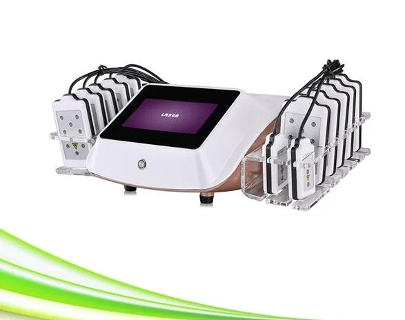 SPA Clinic Salon Icke Invasive Liposuction Priser Lipolaser Lipo Laser Machine för bantning och formning