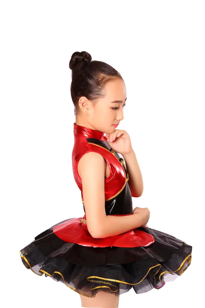 Vêtements de danse enfants filles latin jazz robe de danse costume  compétition r