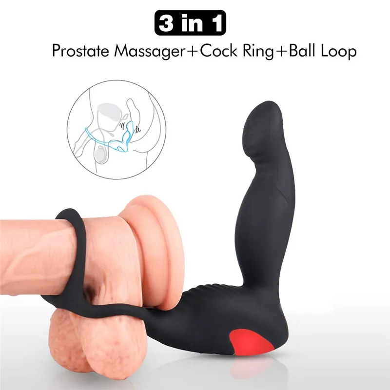 3-in-1 Remote Control Prostate Massager Vibrator with USB Charging and  Medical Silicone, 3.66  5.2  0.2 in from Dhgate Adult Toys - price 55.66