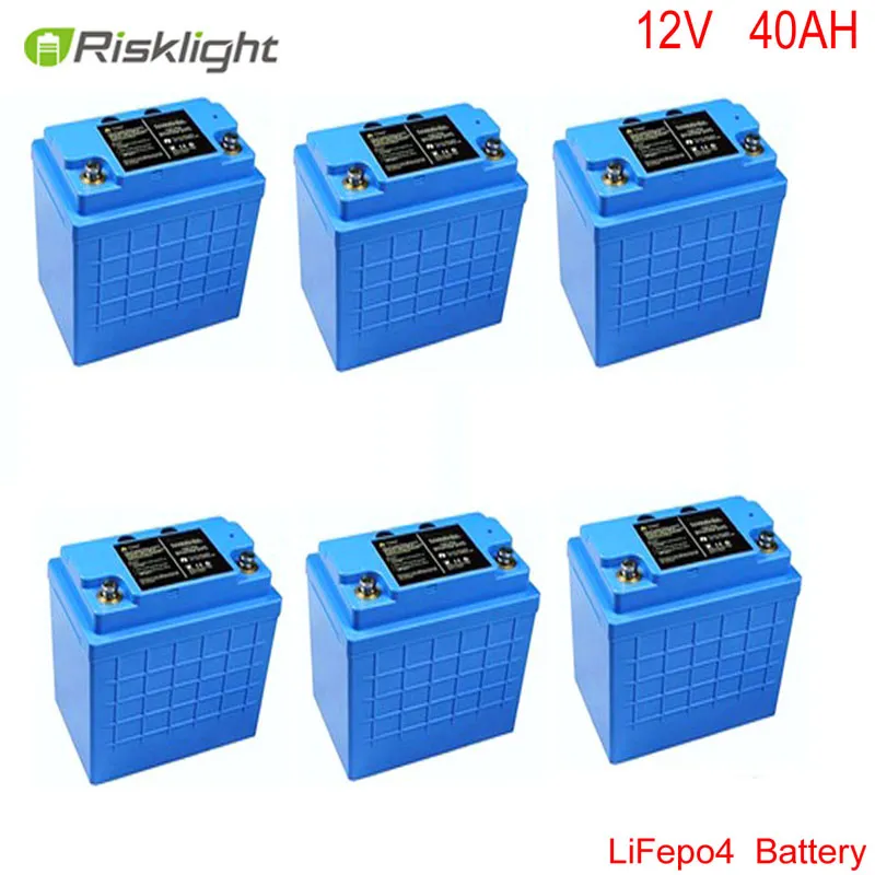 lithium battery 12v 40ah lifepo4 battery pack for electric bicycle/e-bike/e-scooter