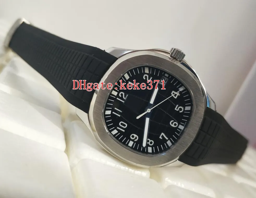 Moda Top Relojes de pulsera MP Factory 40 mm Aquanaut 5167A-001 Serie clásica Caucho Inoxidable 316L Asia Mecánico Transparente Automático para hombre