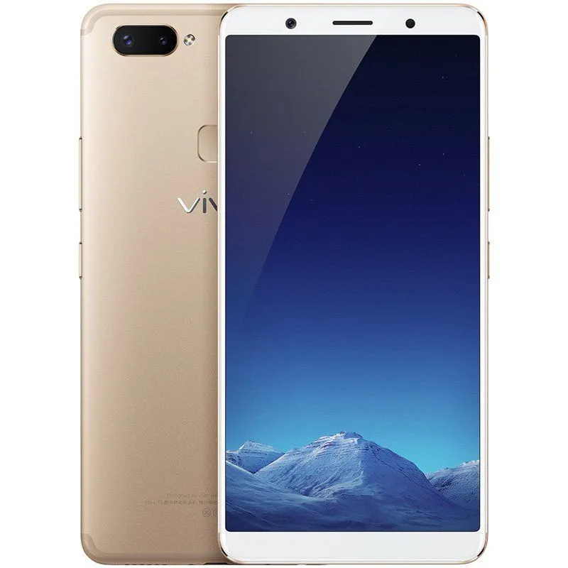 Téléphone portable d'origine VIVO X20 Plus 4G LTE 4 Go de RAM 64 Go de ROM Snapdragon 660 Octa Core Android 6,43 pouces 12,0MP Face ID Fingerprint Cell Phone