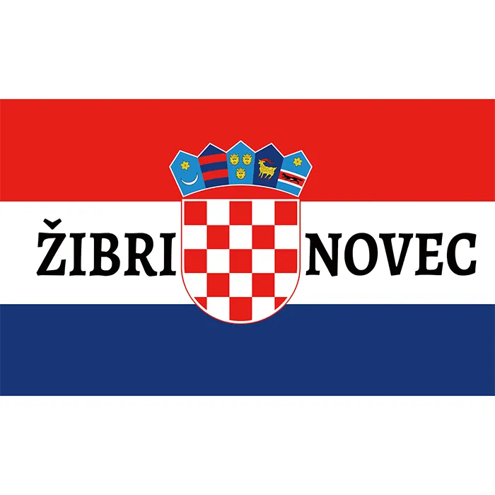 Croatian flag 3X5FT Cheap Custom Flags 100D 100% Polyester Outdoor Indoor Usage, for Festival Hanging Advertising