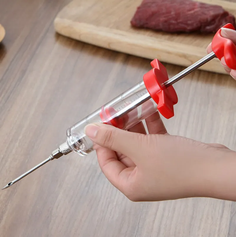 seringue à épices marinade injecteur saveur seringue cuisson