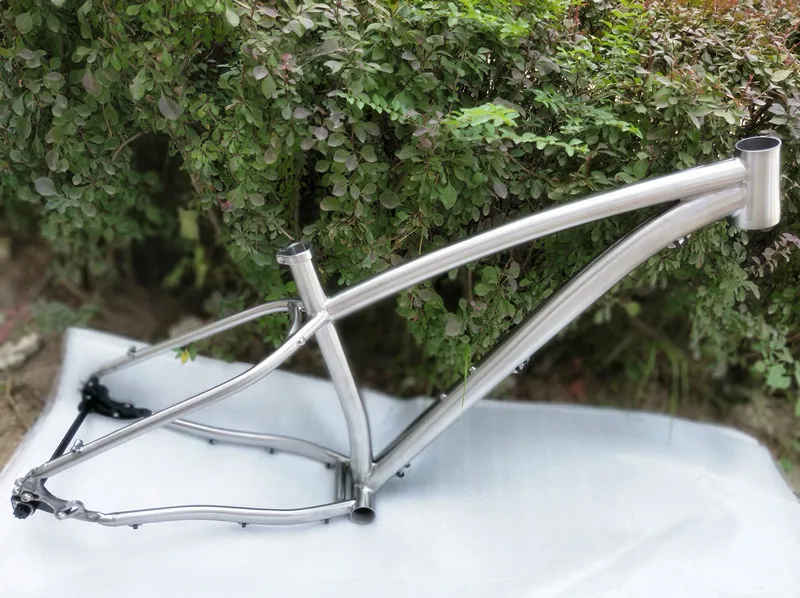 Steel fat bike frame 2025