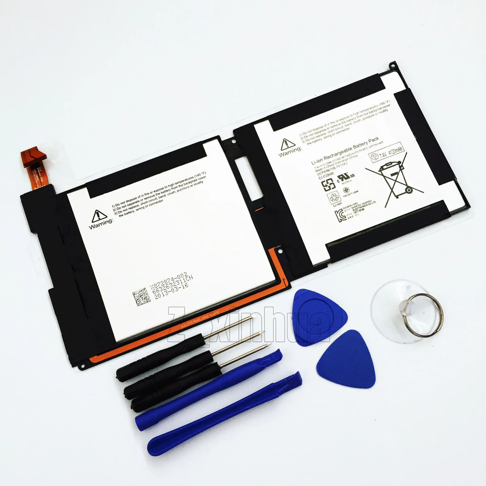 substituição de bateria para Microsoft Surface RT modelo RT 1 Gen 1516 P21GK3