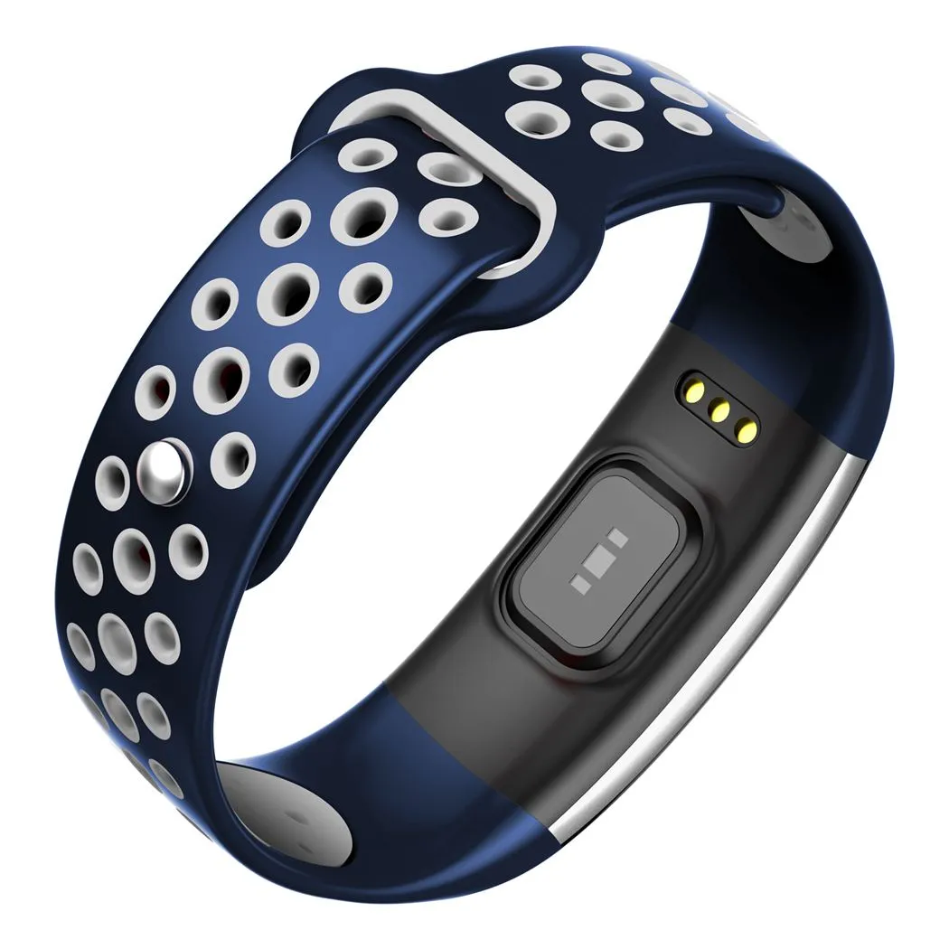 Q6 Fitness Tracker الذكية سوار الدم الأكسجين ضغط الدم مراقب للماء IP68 ساعة اليد الارتفاع متر ووتش لالروبوت فون ios