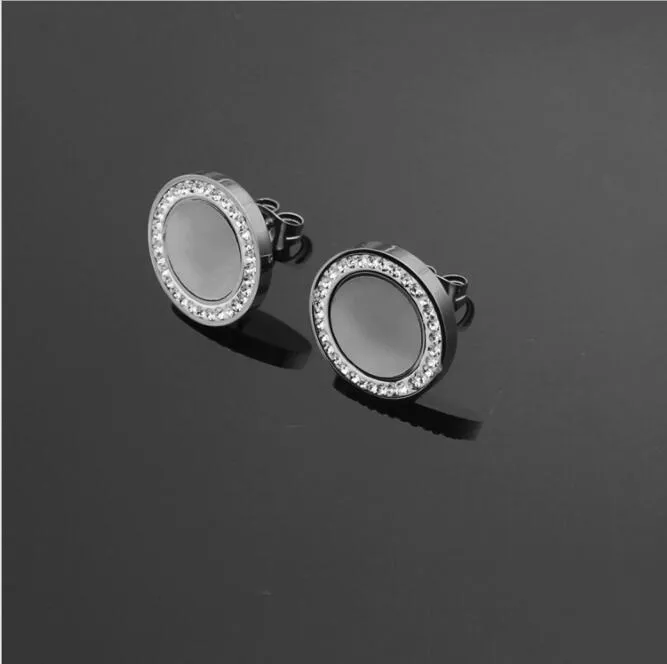 2021 Wholesale top quality shell Letters Earrings Ear Studs 18K Gold Silver rose tone Earring For Women Men Wedding summer Jewelry Gift