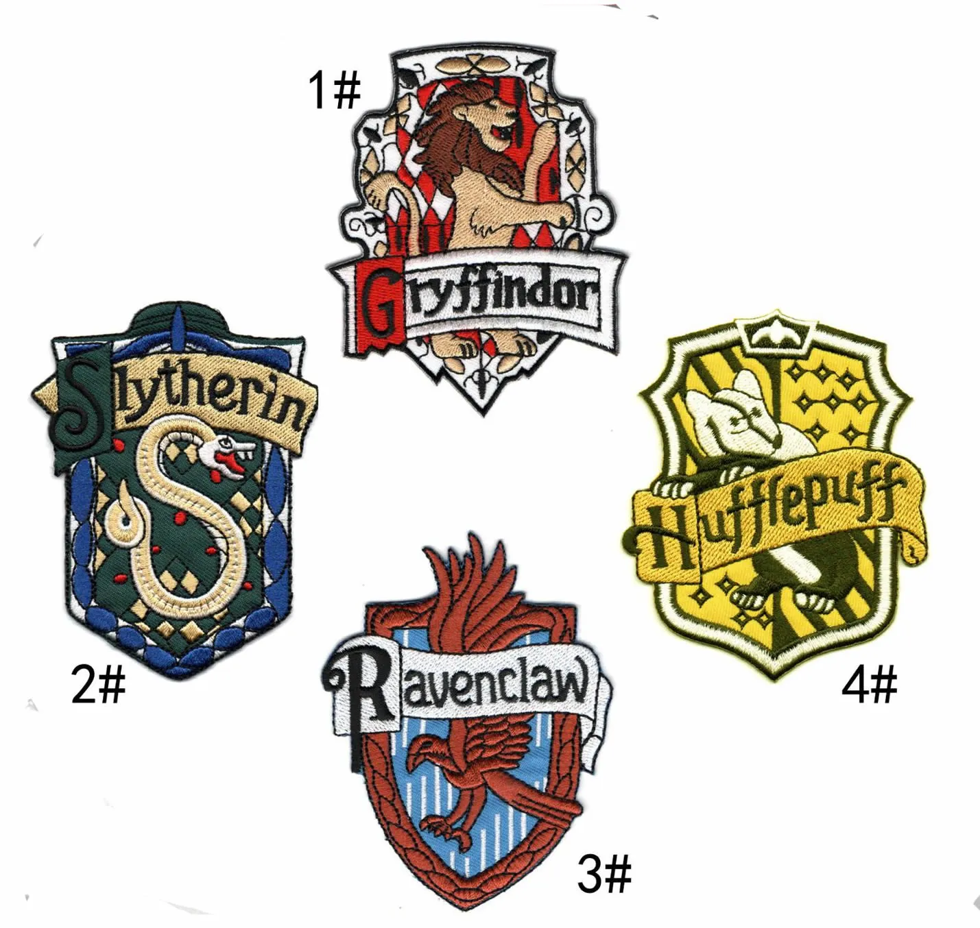 parches bordados de harry potter para chaquetas, insignias de bordado de personajes para pantalones vaqueros, apliques parches bordados de harry potter para chaquetas, insignias de bordado de personajes para pantalones vaqueros, apliques