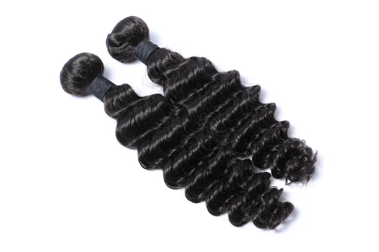 Top quality virgin indian human hair weave deep curly remy hair 18 20 22 inch 3 pieces raw hair