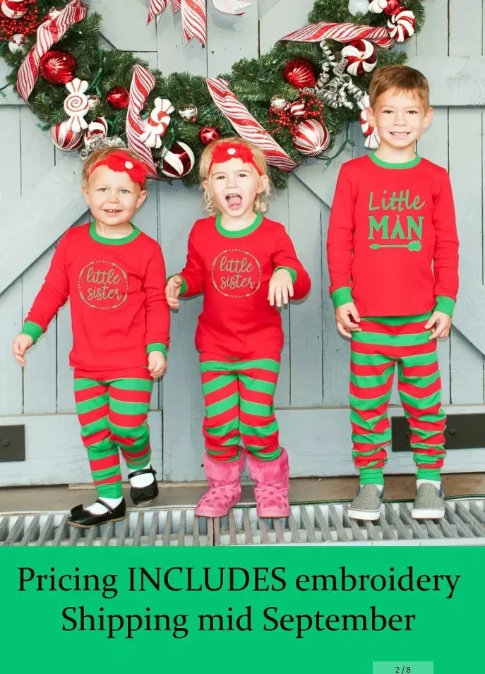 Ensemble De Pyjamas De Noël Assortis Pour La Famille Imprimé à Carreaux Élan Haut Et Pantalon Pjs De Noël Festival Ensemble De Vêtements De Nuit De Noël