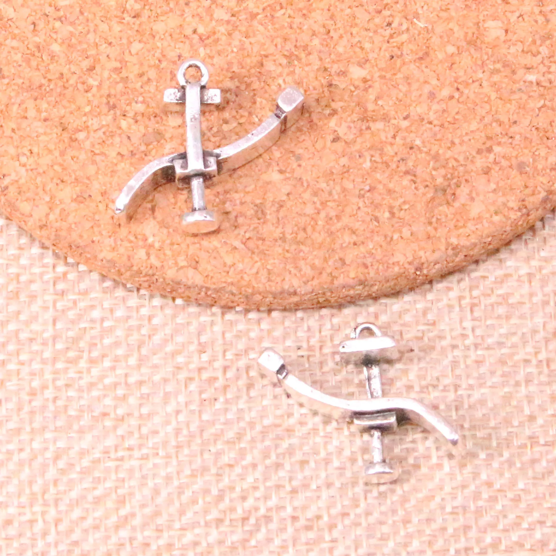 44pcs Charms dentists bed treatment center 20*24mm Antique Making pendant fit,Vintage Tibetan Silver,DIY Handmade Jewelry