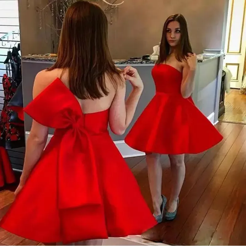 Vestidos rojos online cortos 2019