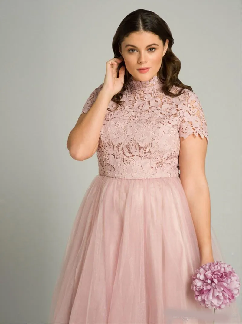 open lace back dress Plus Size Casual Summer Dresses Easter Mothers Day Midi Blush Pink Short  Sleeve A Line Tiered Smocked Lace Dress 2024 at Amazon Women's Clothing  store