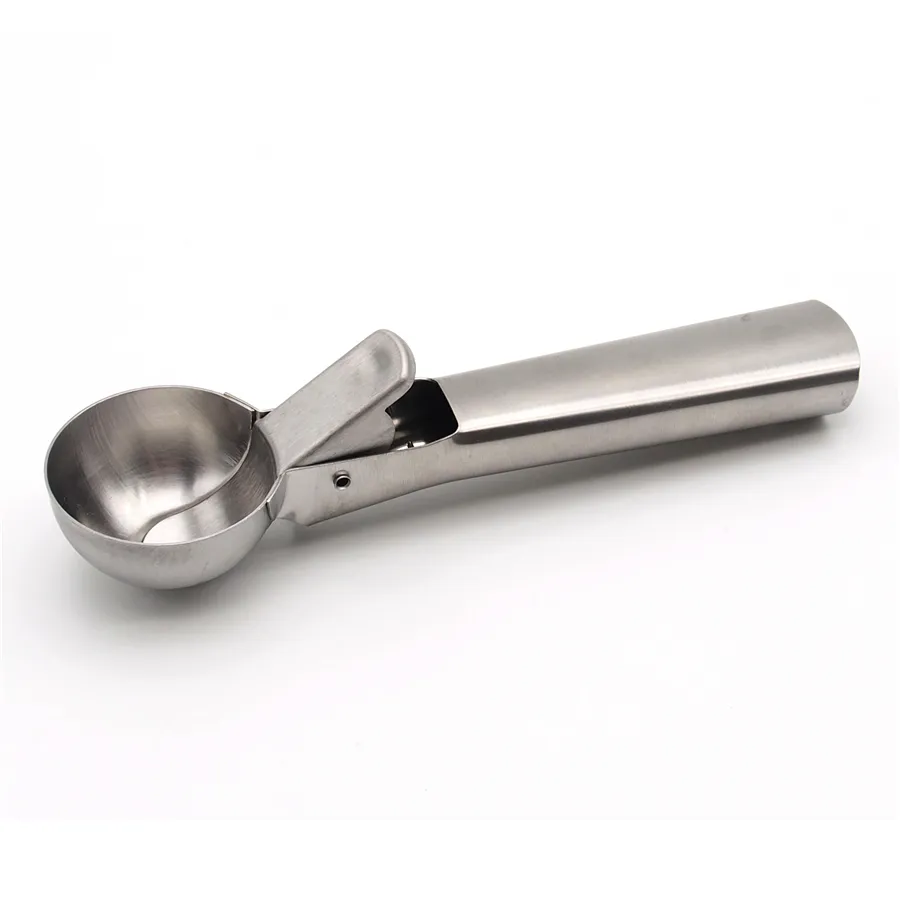 Stainless Steel Ice Cream Scoop And Spoon Benders Set For Frozen Yogurt