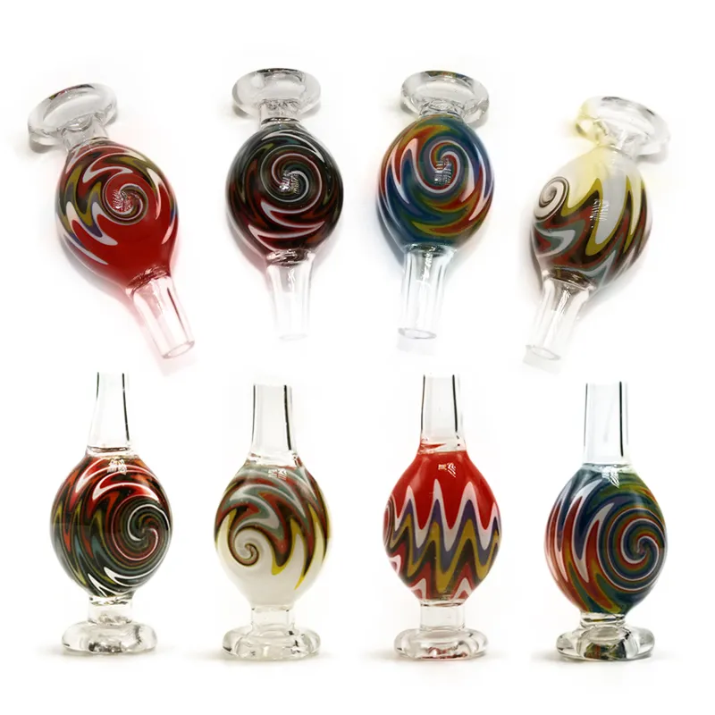 CA005 accessoire pour fumer 22mm OD universel coloré Carb Cap Quartz Banger ongles Dab Rig Perc Bong verre tuyau d'eau outil