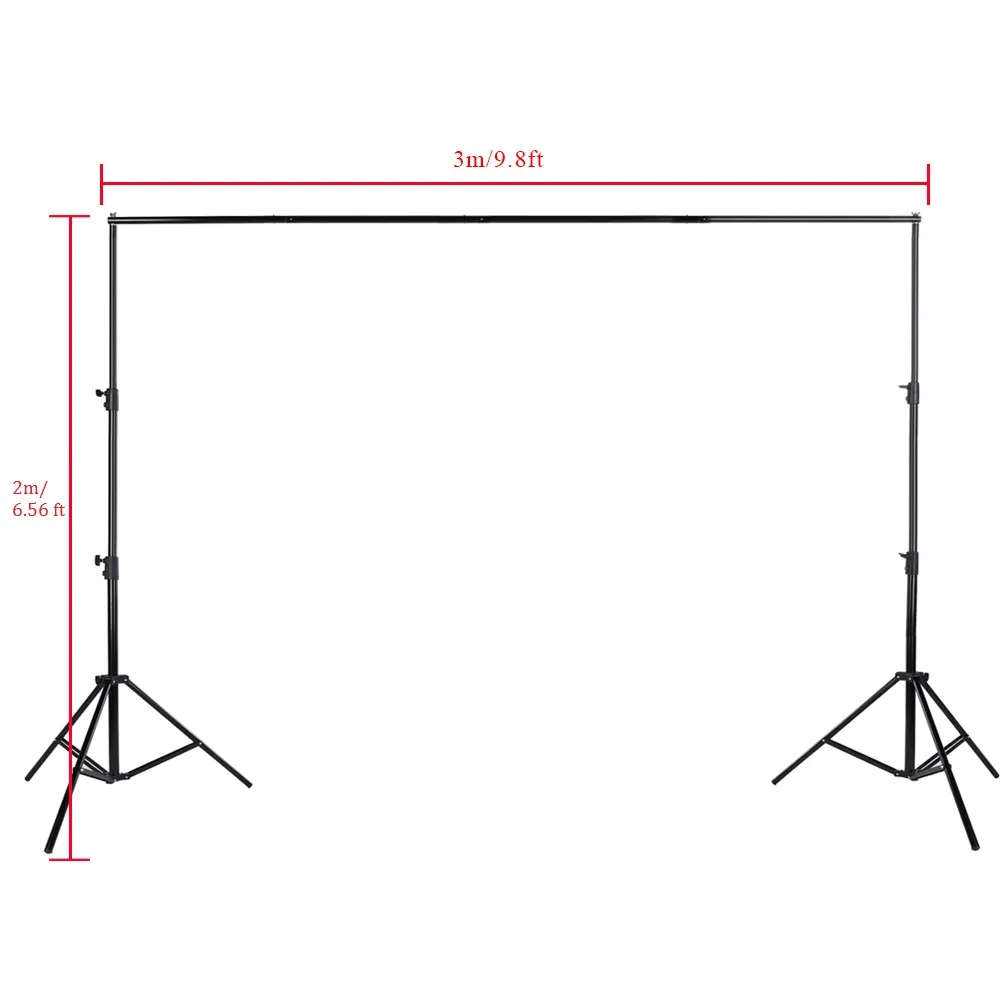 DE-STOCK-2-8--Adjustable-Backdrop-Stand-Crossbar-Kit-Set-Photography-Background-Support-System-for