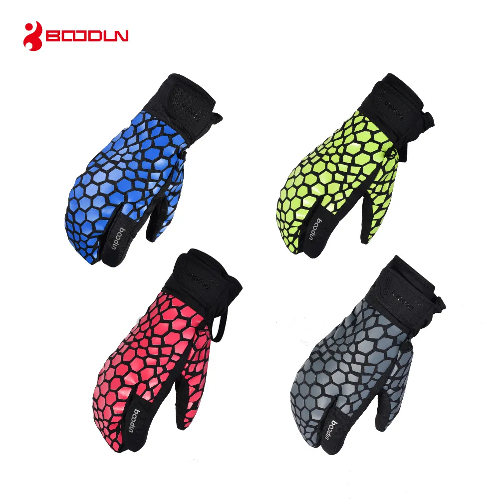 Marque gants de ski d'hiver pour hommes femmes imperméable tactile écran snowboard gant de ski de ski thermique thermique de neige extérieur de neige extérieur garçons filles