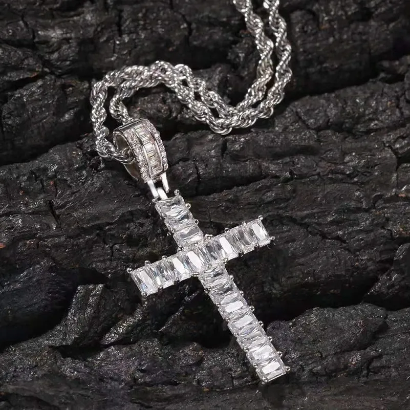 Mens designer cross necklace deals