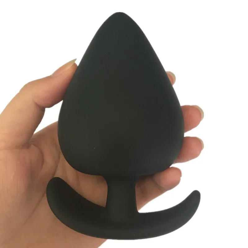 Unisex Silicone Anal Sex Toys Huge Butt Plug Set 3 Sizes 100% Waterproof  Anal Massager Black from Dhgate Anal Toys