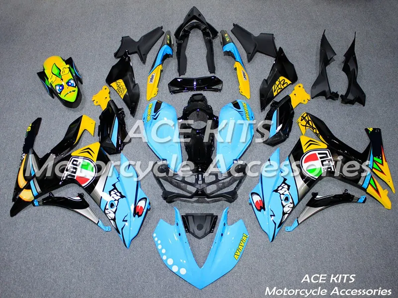 KITS DE ACE motocicleta carenagem Para Yamaha YZF R25 R3 2015 2016 Injecção Carroçaria Uma variedade de NO.NN41 cor