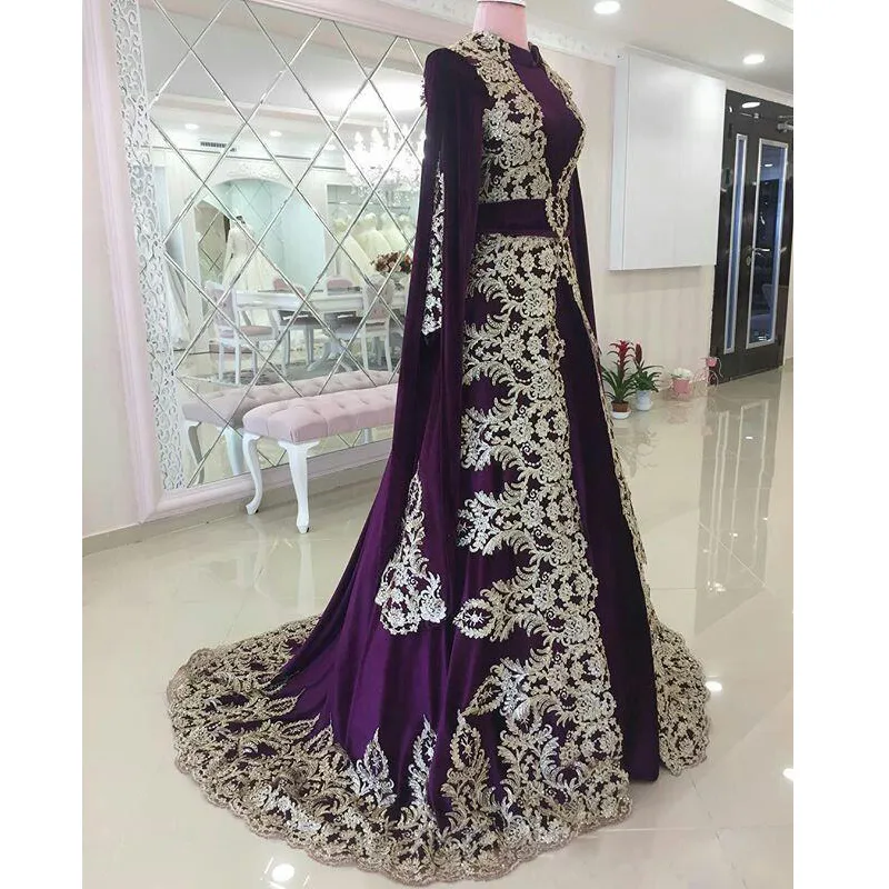 open lace back dress Girls Deep Purple Satin Cascading Maxi Dress - Modest Formalwear for Teens & Tweens