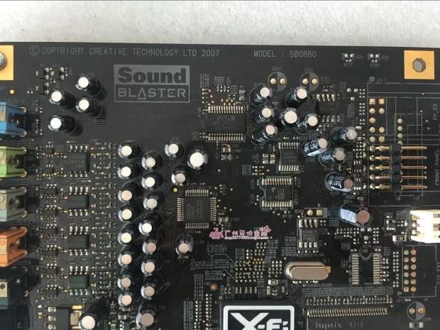 100% Tested Work Perfect for X-fi Titanium SB0880 innovative pci-e sound card