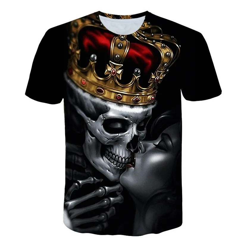 plus size skull tops