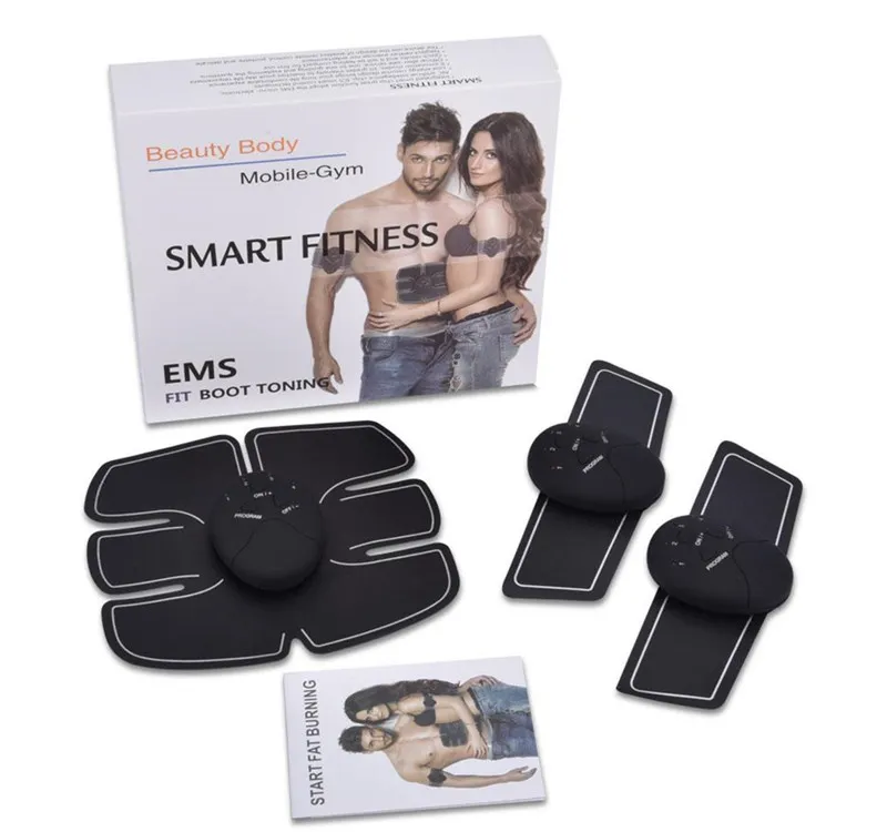 Abdominal Muscle Training Stimulator Device Wireless EMS Belt Gym Professinal Body Slimming Massager Home Fitness Beauty Gear