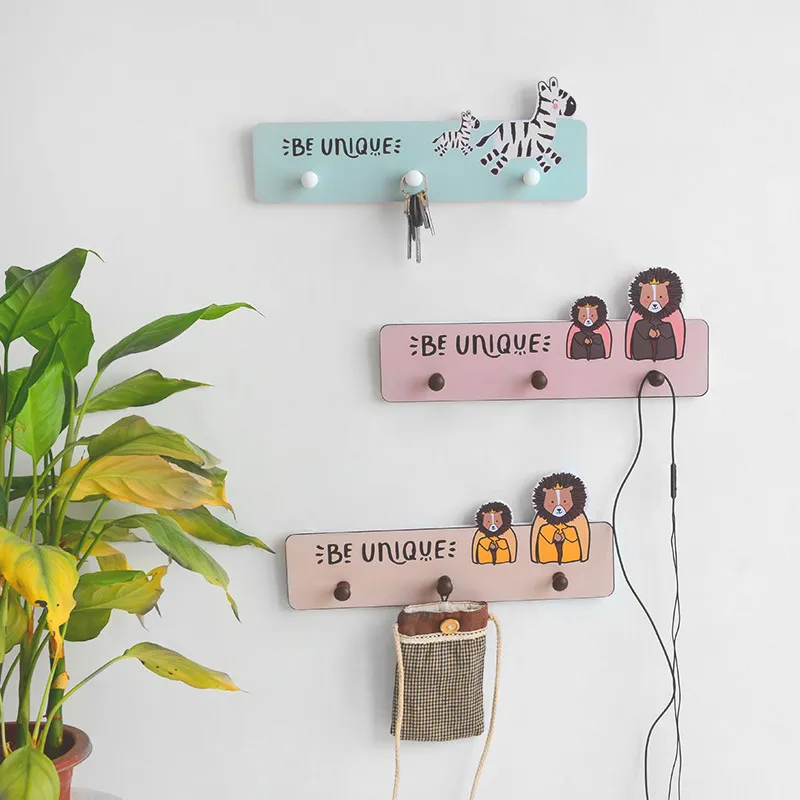 Nordic Kids Room Wall Hooks Decorative Hooks For Children Room