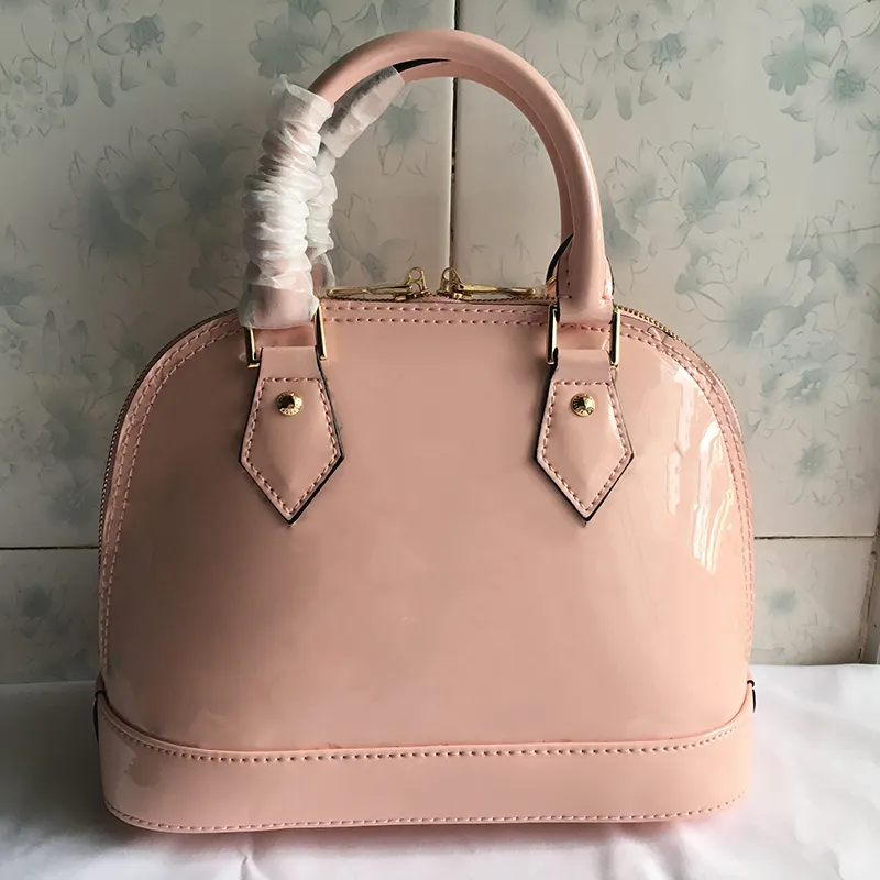 25 32 cm Klasyczny Druk Flower Torebki Brązowe Portfele Siatki Kobiety Odpinany Pasek Ramię Shell Package Single Ramię Crossbody Torby