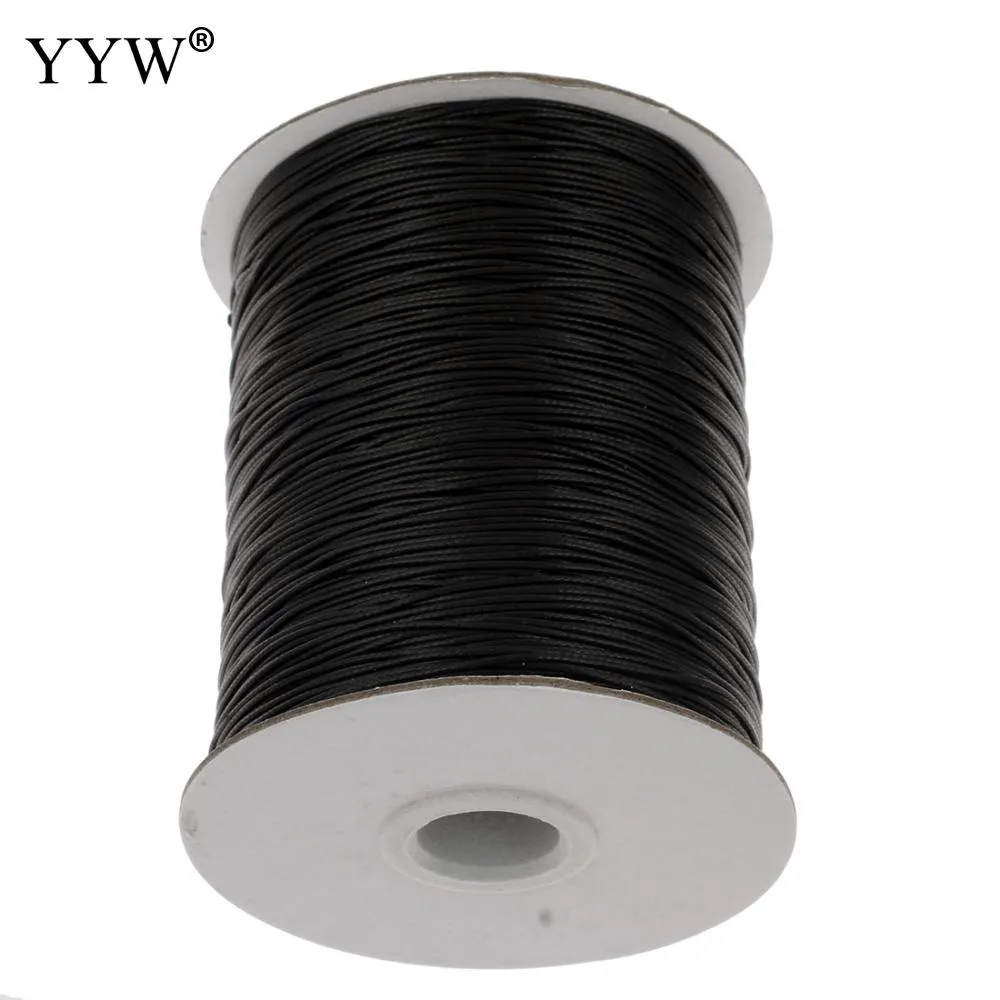 0.5mm/0.8mm/1mm/1.5mm/2mm 100yards/Spool Nylon Cord Black String Kumihimo  Chinese Knot Cord Diy Making Jewelry Findings Rope From Hiramee, $15.05