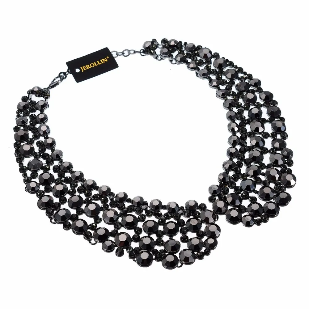 Fashion-Colors JEROLLIN Fashion Chain With Pendant Statement Choker Necklace Jewelry