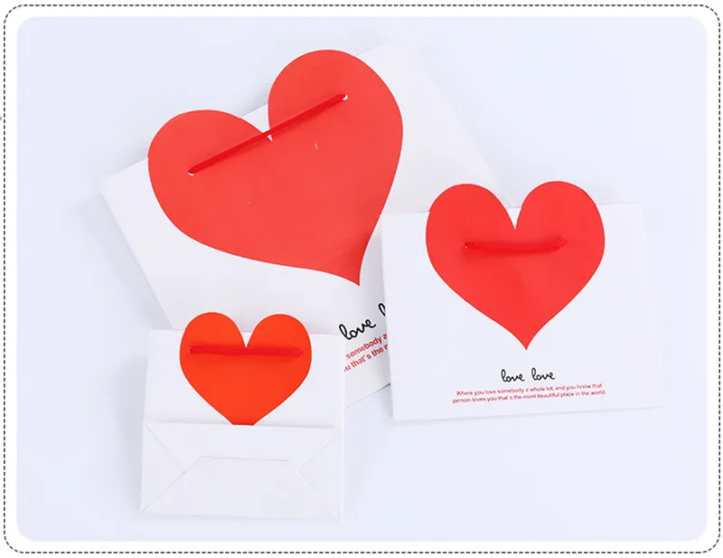Wholesale Exquisite Heart Shaped Paper Company Gift Bag For Valentines Day,  Weddings, And Parties From Esw_house, $0.76