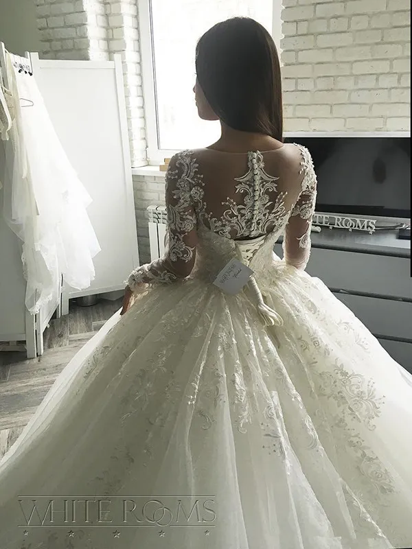 Vestidos de novia on sale 2019 corte princesa