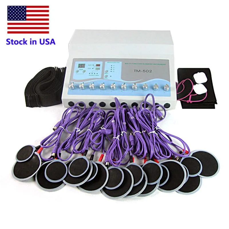 STOCK IN USA TM-502 Minceur Machine machine de perte de graisse machines électriques de stimulation musculaire