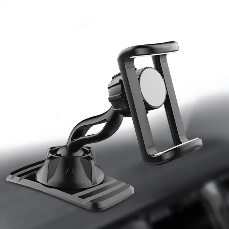 Dashboard Mount Phone Holder In Car Flexible Clip Double 360 Degree