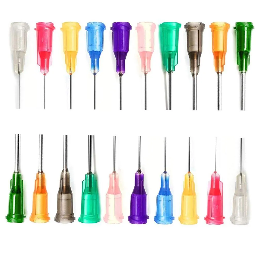 1.0'' Blunt Dispensing Needles Syringe Needle Tips For Glue Oil