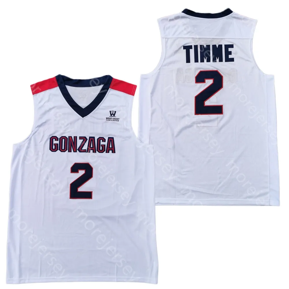 2024 NCAA Gonzaga Bulldogs Mens Youth Basketball Jersey Drew Timme 24 White Navy All Stitched Embroidered Customizable From Morejersey 21.82 DHgate.Com